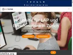 Sites similar to mytutor-zuerich.ch