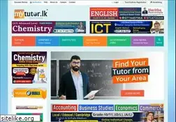 Sites similar to mytutor.lk