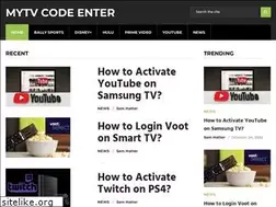 Sites similar to mytvcodeenter.com