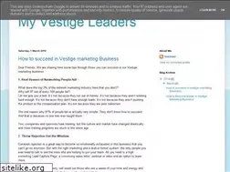 Sites similar to myvestigeleaders.blogspot.com