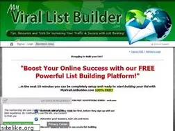 Sites similar to myvirallistbuilder.com