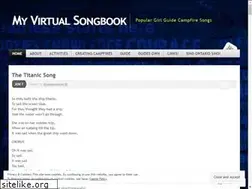 Sites similar to myvirtualsongbook.wordpress.com
