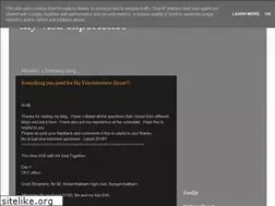 Sites similar to myvisaexperiance.blogspot.com