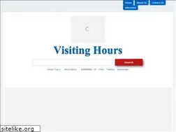 Sites similar to myvisitinghours.org
