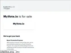 Sites similar to myvote.io
