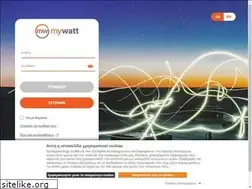 Sites similar to mywatt.gr