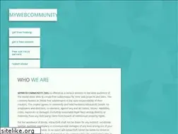 Sites similar to mywebcommunity.org