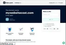 Sites similar to mywebsitecost.com