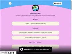 Sites similar to mywebsitelist.com