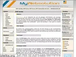 Sites similar to mywebsolution.de