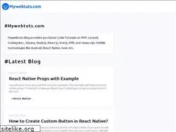 Sites similar to mywebtuts.com