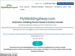 Sites similar to myweddingaway.com