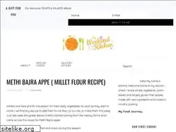 Sites similar to myweekendkitchen.in