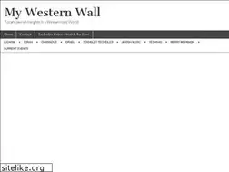 Sites similar to mywesternwall.net