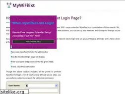 Sites similar to mywfiixt.net