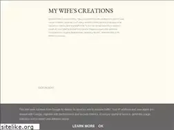 Sites similar to mywifescreations.blogspot.com