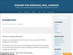 Sites similar to mywinamp.com