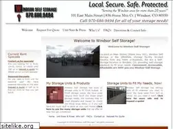 Sites similar to mywindsorselfstorage.com