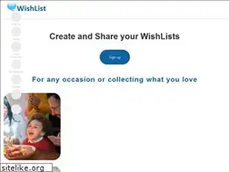 Sites similar to mywishlist.com