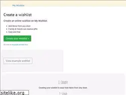 Sites similar to mywishlist.online
