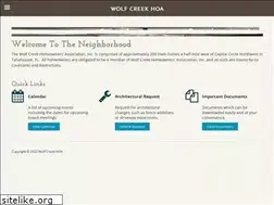 Sites similar to mywolfcreekhome.com