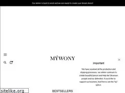 Sites similar to mywony.com