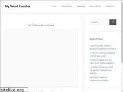 Sites similar to mywordcounter.com