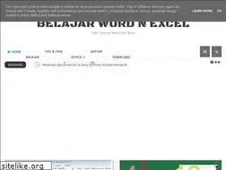 Sites similar to mywordexcel.blogspot.com