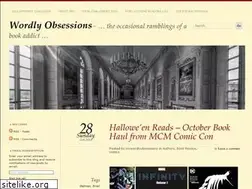Sites similar to mywordlyobsessions.wordpress.com