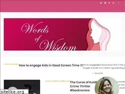 Sites similar to mywordsmywisdom.com