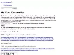 Sites similar to mywordunscrambler.com