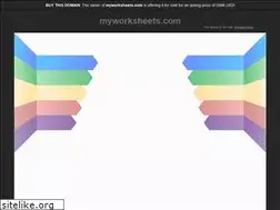 Sites similar to myworksheets.com