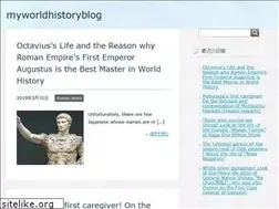 Sites similar to myworldhistoryblog.com