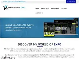 Sites similar to myworldofexpo.com