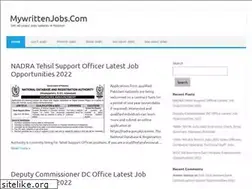 Sites similar to mywrittenjobs.com