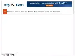 Sites similar to myxlaw.com