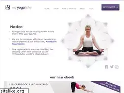 Sites similar to myyogatutor.com