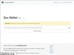Sites similar to myzenwallet.io