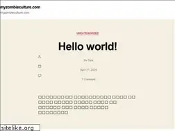 Sites similar to myzombieculture.com