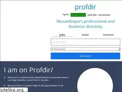 Sites similar to mz.profdir.com