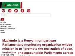 Sites similar to mzalendo.com