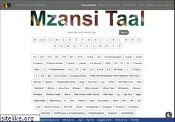 Sites similar to mzansitaal.co.za