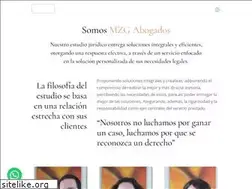 Sites similar to mzgabogados.cl