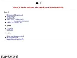 Sites similar to n-1.nl