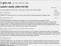 Sites similar to n-gate.com