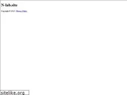 Sites similar to n-lab.site