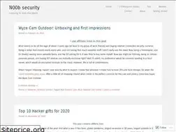 Sites similar to n00bsecurityblog.wordpress.com