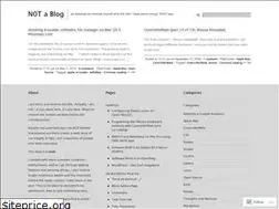 Sites similar to n0tablog.wordpress.com