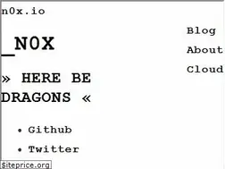 Sites similar to n0x.io