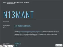 Sites similar to n13mant.wordpress.com